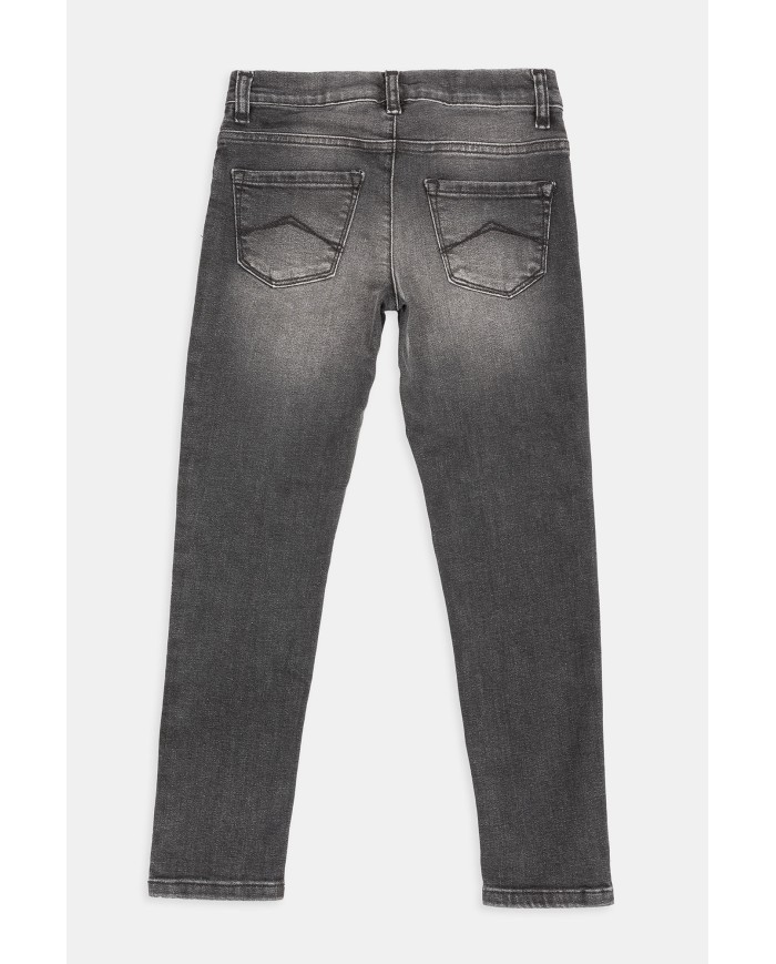 LEGG-JEANS SUPER STRETCH MOD 767. Vita regolare e gamba stretta.
