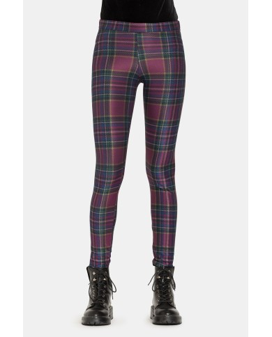 LEGGINS IN MISTO VISCOSA. Vita regolare e gamba skinny.