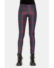 LEGGINS IN MISTO VISCOSA. Vita regolare e gamba skinny.