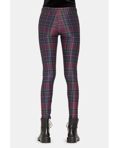 LEGGINS IN MISTO VISCOSA. Vita regolare e gamba skinny.