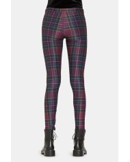 LEGGINS IN MISTO VISCOSA. Vita regolare e gamba skinny.