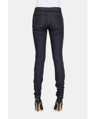 LEGG-JEANS IN TESSUTO SUPER STRETCH. Vita regolare e gamba stretta