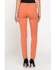 LEGG-JEANS SUPER STRETCH MOD. 767. Vita regolare e gamba stretta.