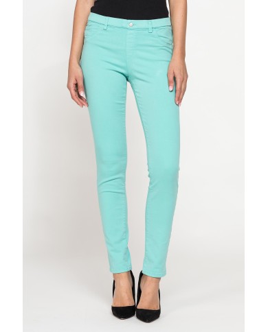 LEGG-JEANS SUPER STRETCH MOD. 767. Vita regolare e gamba stretta.
