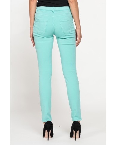 LEGG-JEANS SUPER STRETCH MOD. 767. Vita regolare e gamba stretta.