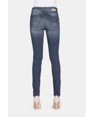 LEGG-JEANS SUPER STRETCH MOD 767. Vita regolare e gamba stretta.