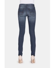 LEGG-JEANS SUPER STRETCH MOD 767. Vita regolare e gamba stretta.