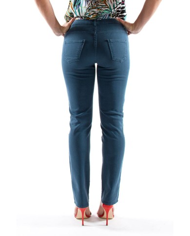 LEGG-JEANS SUPER STRETCH. MOD. 767. Vita regolare e gamba regolare