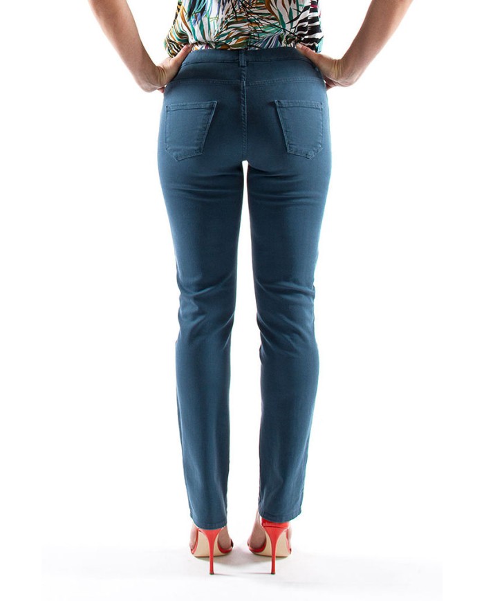 LEGG-JEANS SUPER STRETCH. MOD. 767. Vita regolare e gamba regolare