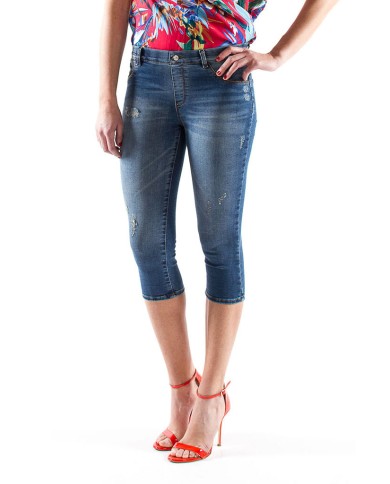 LEGG-JEANS IN TESSUTO SUPER STRETCH.  Vita regolare e gamba stretta.