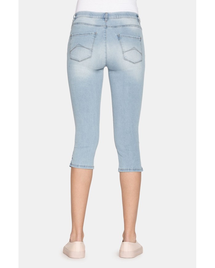 LEGG-JEANS SUPER STRETCH MOD 767. Vita regolare e gamba stretta.