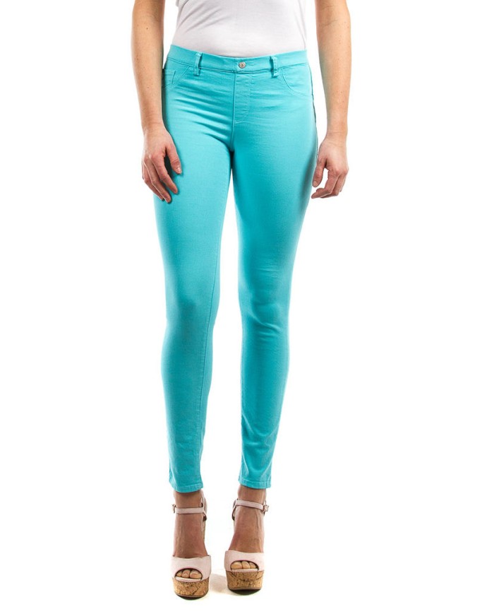 LEGG-JEANS SUPER STRETCH. MOD. 767. Vita regolare e gamba stretta