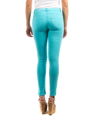 LEGG-JEANS SUPER STRETCH. MOD. 767. Vita regolare e gamba stretta