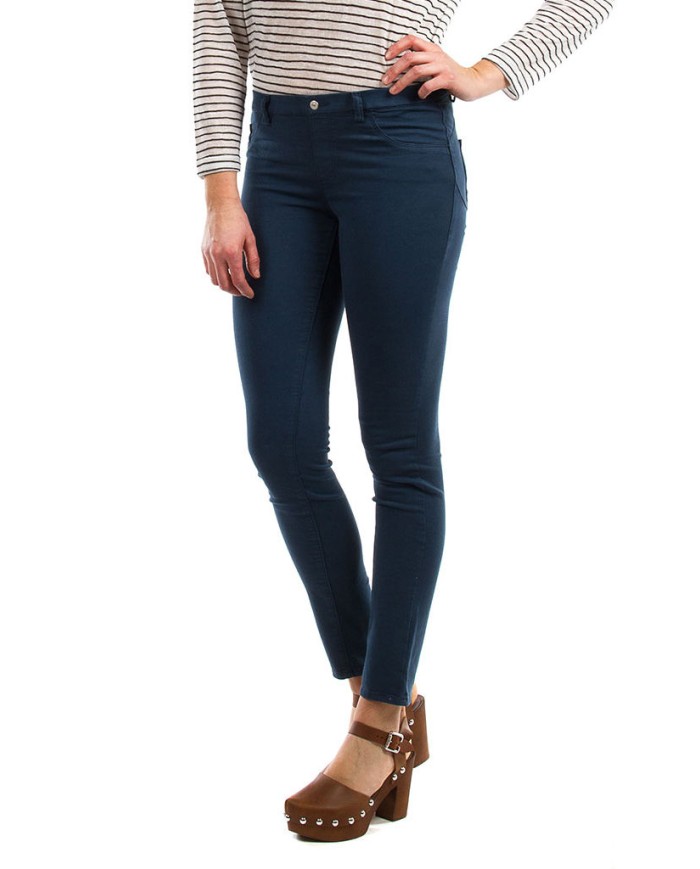 LEGG-JEANS SUPER STRETCH. MOD. 767. Vita regolare e gamba stretta