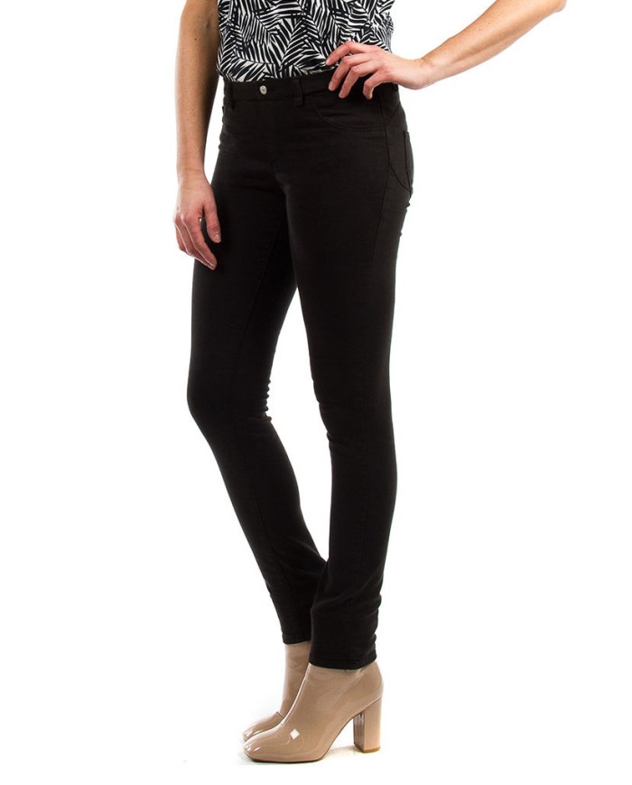 LEGG-JEANS SUPER STRETCH. MOD. 767. Vita regolare e gamba stretta