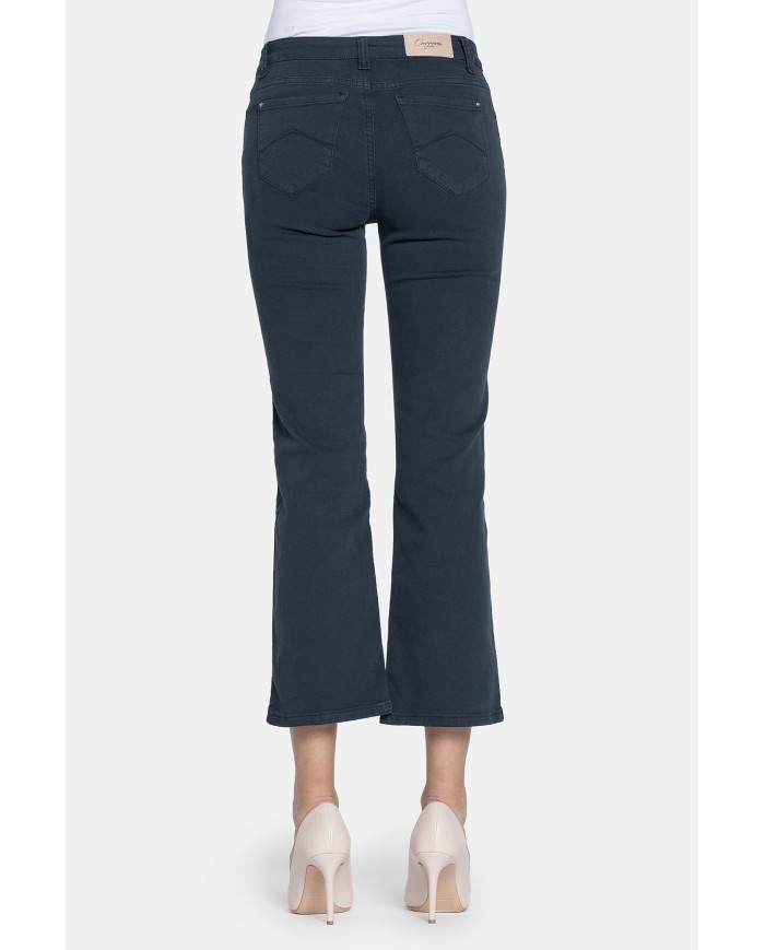 PANTALONE IN TESSUTO SUPER STRETCH MOD.770 Vita regolare e gamba slim