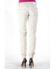 JOGGER JEANS COLORATO MOD 771. Cavallo basso e gamba regolare.