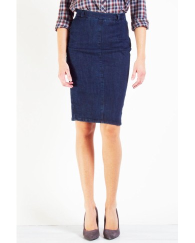 GONNA TUBINO  JEANS STRETCH