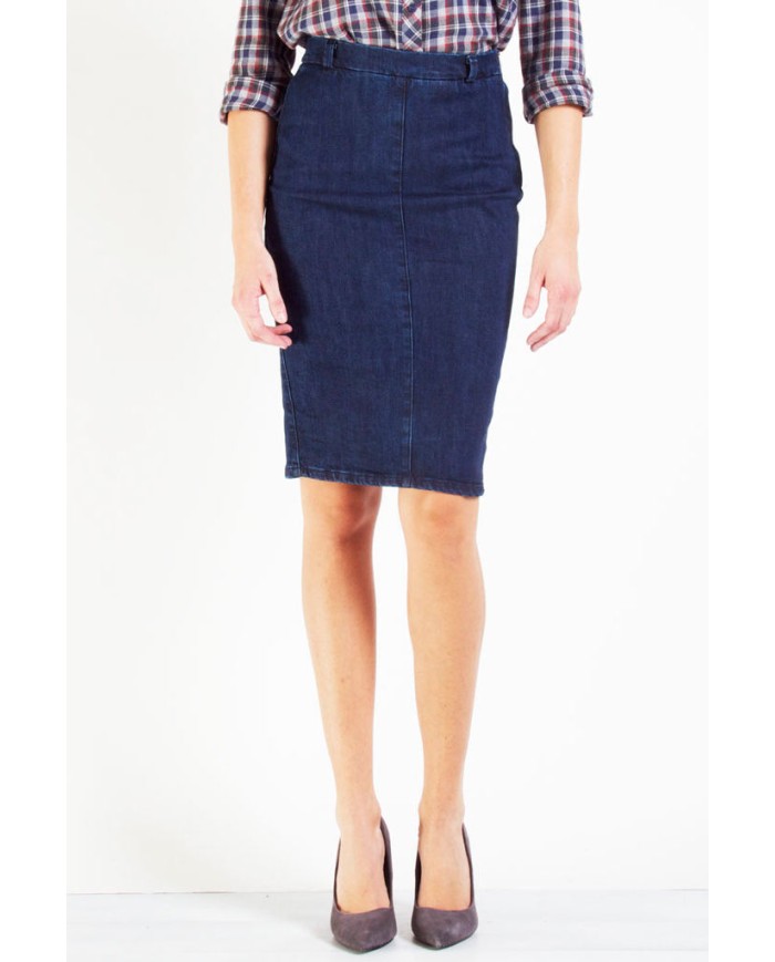 GONNA TUBINO  JEANS STRETCH