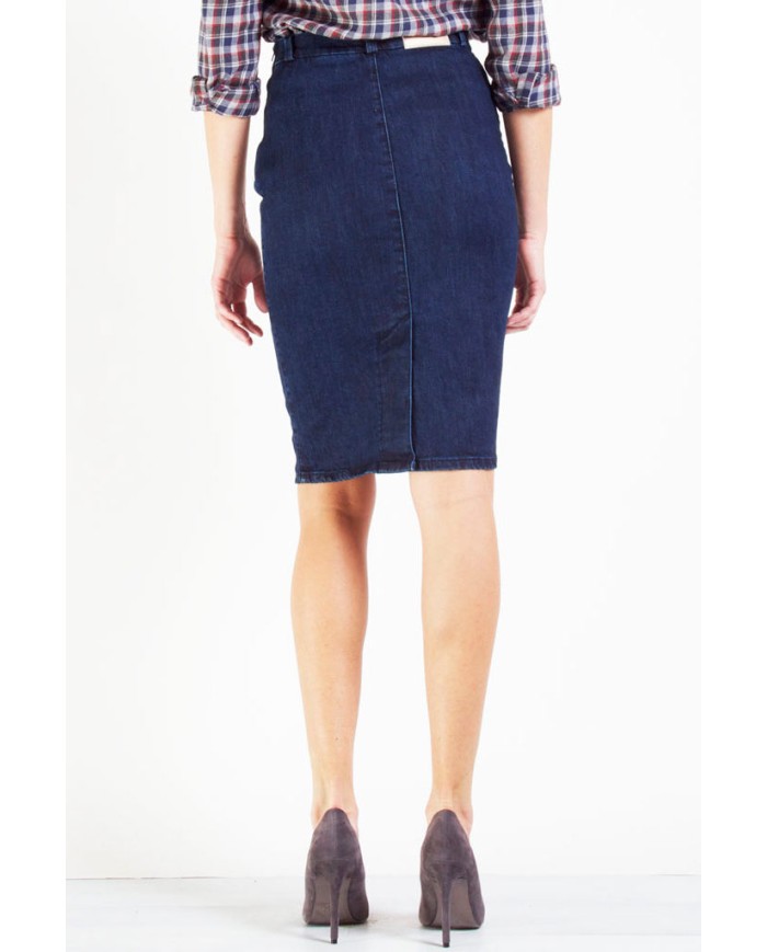 GONNA TUBINO  JEANS STRETCH