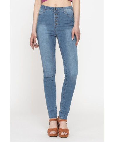 JEANS 5 TASCHE MOD.773A IN DENIM SUPER STRETCH 9oz. Vita alta e gamba stretta.SPINTECH ELASTIC COTONE SULLA PELLE