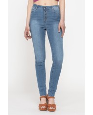 JEANS 5 TASCHE MOD.773A IN DENIM SUPER STRETCH 9oz. Vita alta e gamba stretta.SPINTECH ELASTIC COTONE SULLA PELLE