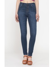 JEANS 5 TASCHE MOD.773A IN DENIM SUPER STRETCH 9oz. Vita alta e gamba stretta.SPINTECH ELASTIC COTONE SULLA PELLE