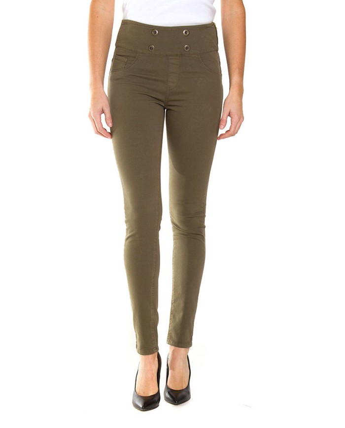 COLOR JEANS SUPER STRETCH. MOD. 775. Vita alta e gamba stretta