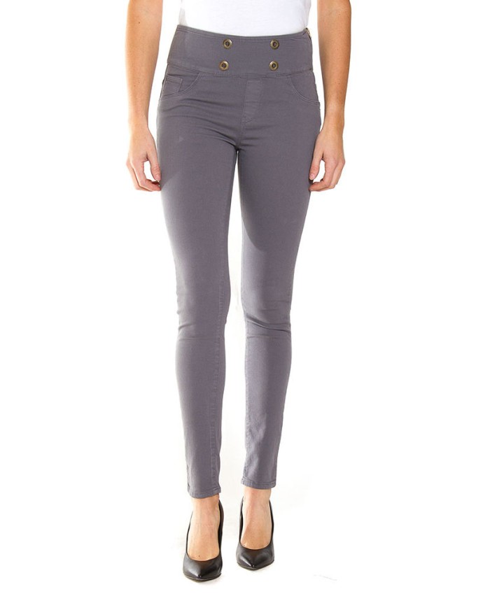 COLOR JEANS SUPER STRETCH. MOD. 775. Vita alta e gamba stretta