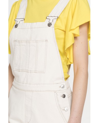 SALOPETTE MOD.776D IN BULL DENIM STRETCH. Vestibilità regolare.SPINTECH ELASTIC COTONE SULLA PELLE