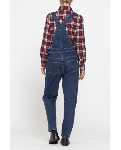 SALOPETTE IN DENIM STRETCH