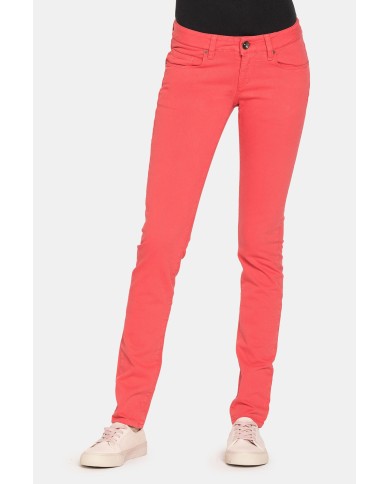 JEANS COLOR STRETCH MOD.777. Vita bassa e gamba stretta.