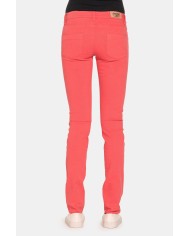 JEANS COLOR STRETCH MOD.777. Vita bassa e gamba stretta.