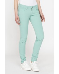 JEANS COLOR STRETCH MOD.777. Vita bassa e gamba stretta.