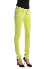 JEANS COLOR STRETCH MOD.777. Vita bassa e gamba stretta.