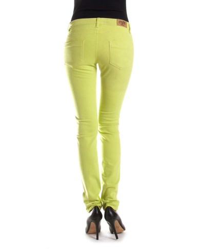 JEANS COLOR STRETCH MOD.777. Vita bassa e gamba stretta.