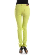 JEANS COLOR STRETCH MOD.777. Vita bassa e gamba stretta.