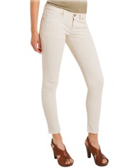 GABARDINA LEGGERA STRETCH. Vita bassa e gamba stretta.