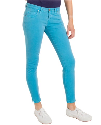 GABARDINA LEGGERA STRETCH. Vita bassa e gamba stretta.