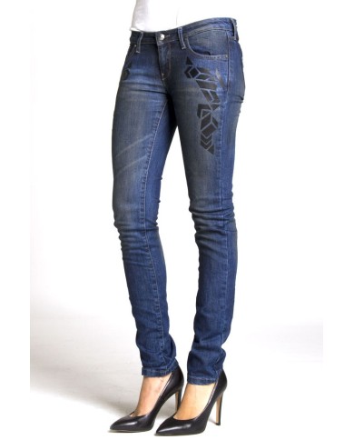 JEANS STRETCH MOD.777. Vita bassa e gamba stretta.