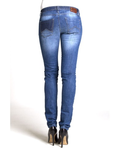 JEANS STRETCH MOD.777. Vita bassa e gamba stretta.