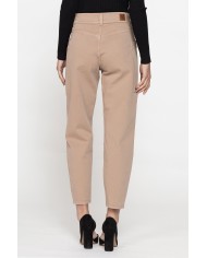 PANTALONE CARGO CARROT IN BULL DENIM STERTCH