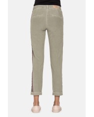 PANTALONE IN FUSTAGNO STRETCH 11,5 oz. Vita regolare e gamba regolare.