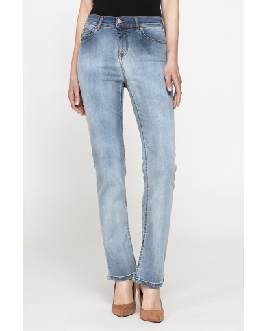 JEANS 5 TASCHE CON SPACCO INTERNO