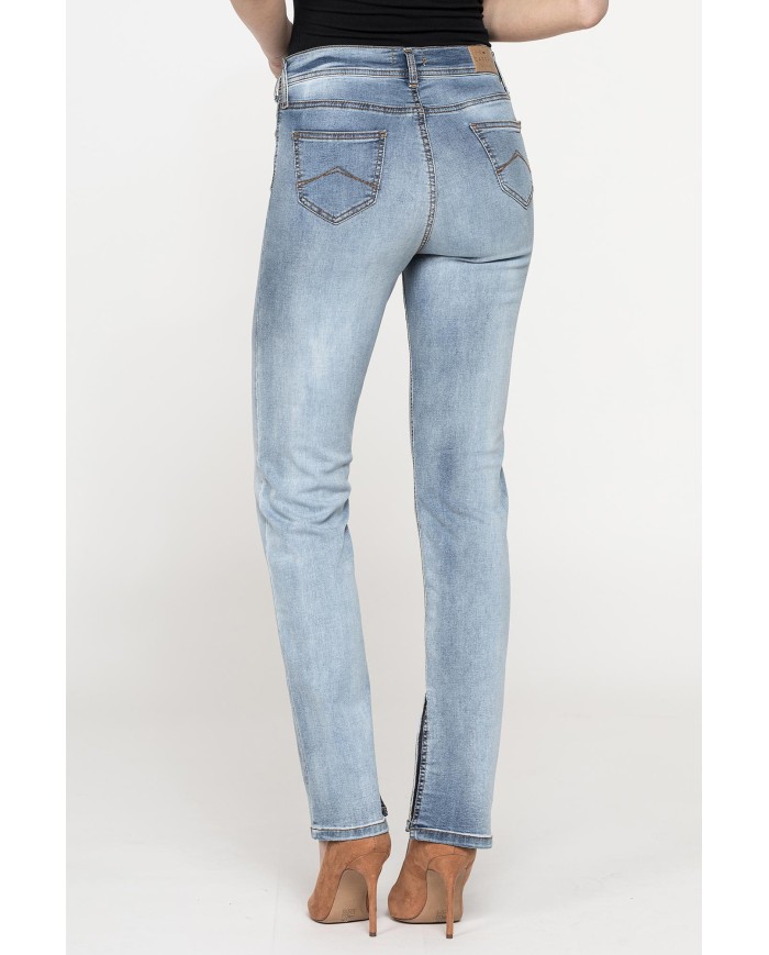 JEANS 5 TASCHE CON SPACCO INTERNO