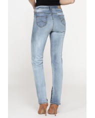 JEANS 5 TASCHE CON SPACCO INTERNO