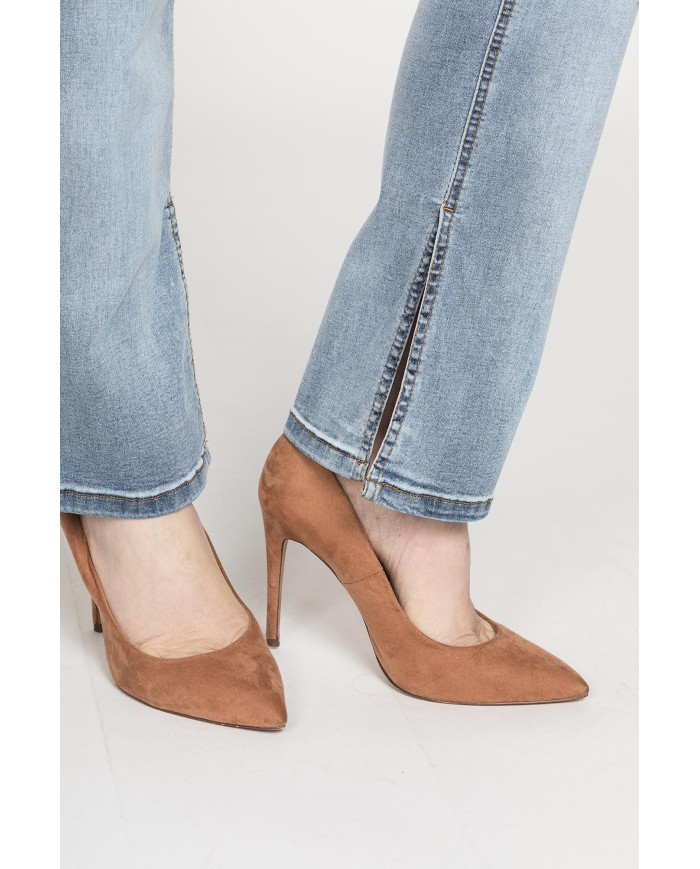 JEANS 5 TASCHE CON SPACCO INTERNO