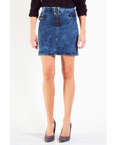 MINIGONNA JEANS STRETCH