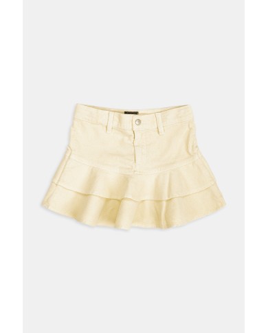 GONNA IN VELLUTO STRETCH. Vestibilità regolare.