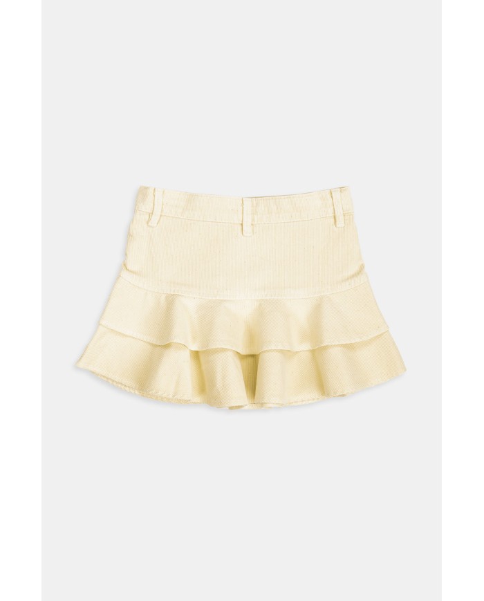 GONNA IN VELLUTO STRETCH. Vestibilità regolare.